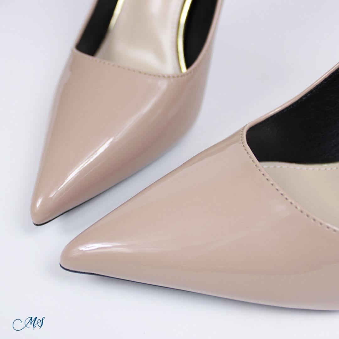 ZAPATOS DE VESTIR MUJER MARGLO SHOES NUDE STILETTOS M04 - 3