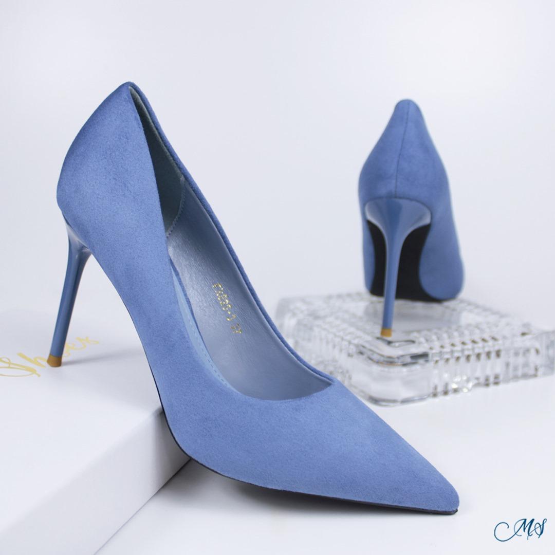 ZAPATOS DE VESTIR MUJER MARGLO SHOES CELESTE STILETTOS M12 - 3