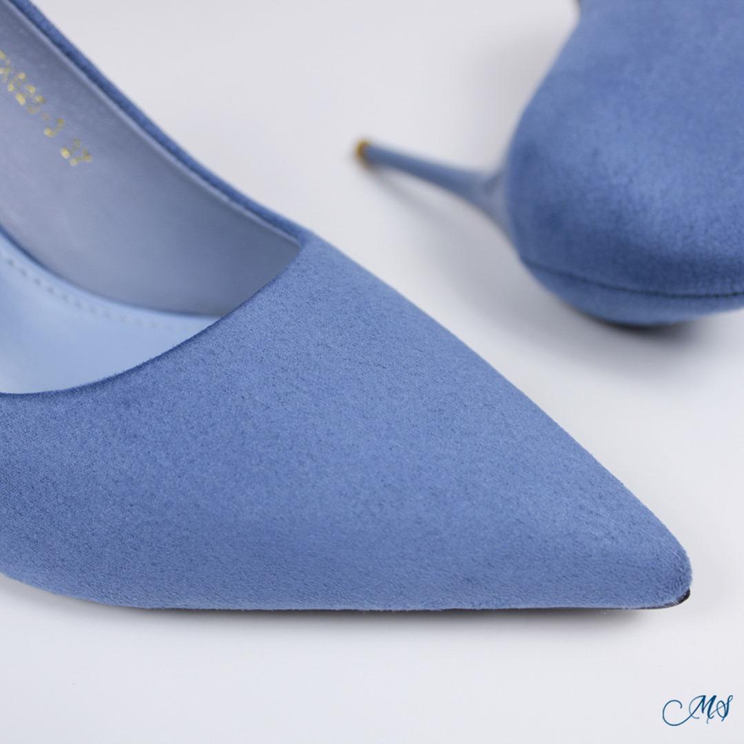 ZAPATOS DE VESTIR MUJER MARGLO SHOES CELESTE STILETTOS M12 - 4