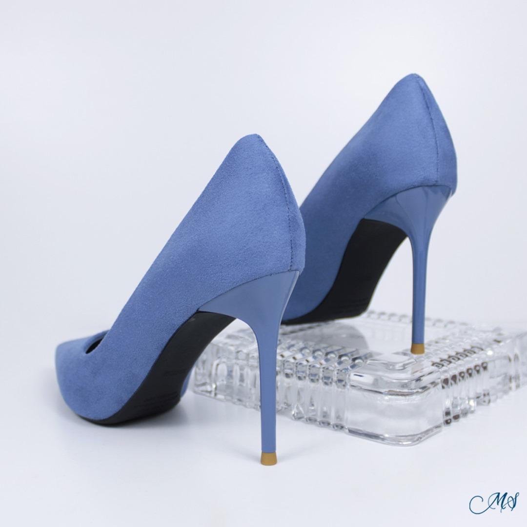 ZAPATOS DE VESTIR MUJER MARGLO SHOES CELESTE STILETTOS M12 - 5