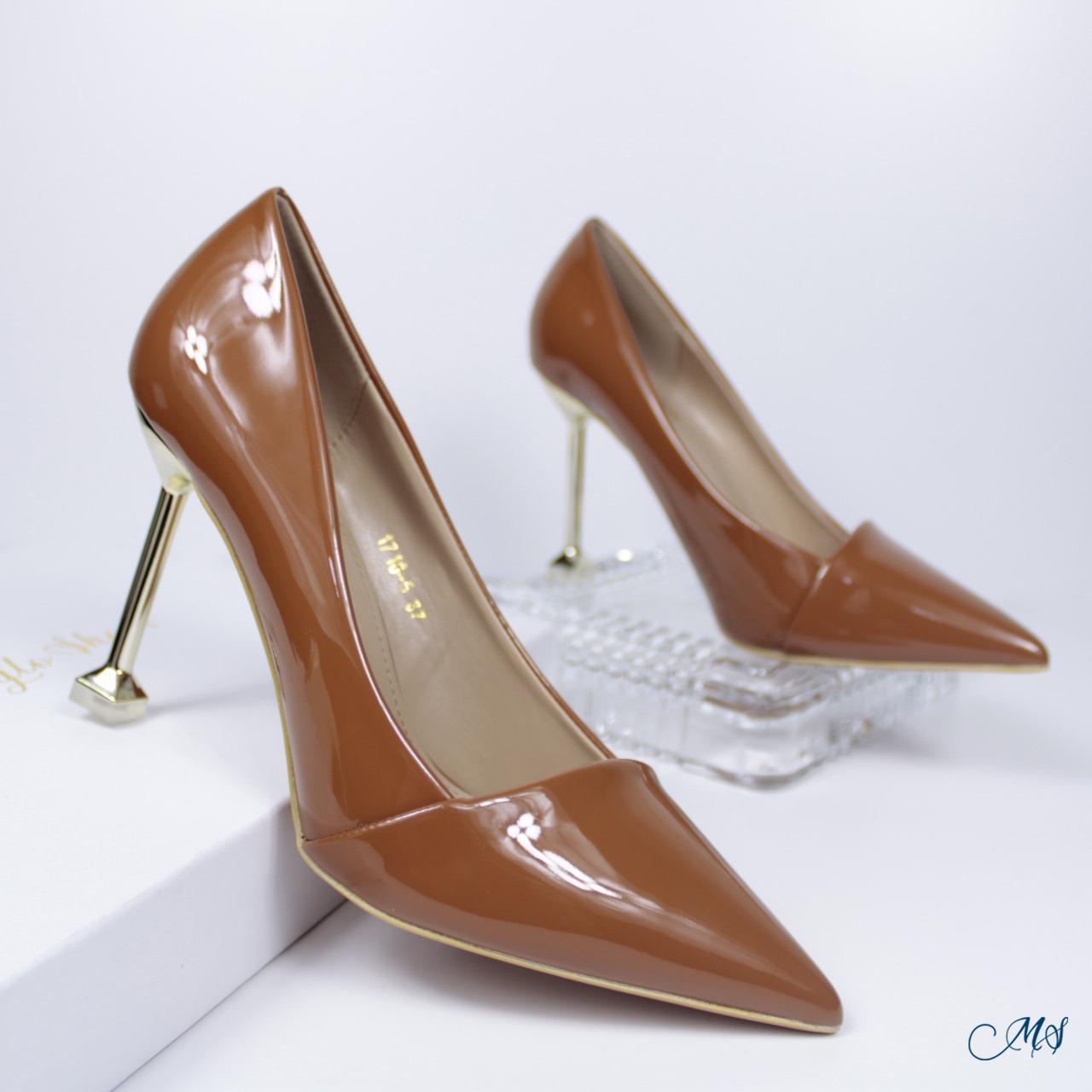 ZAPATOS DE VESTIR MUJER MARGLO SHOES MARRÓN STILETTOS M13 - 3