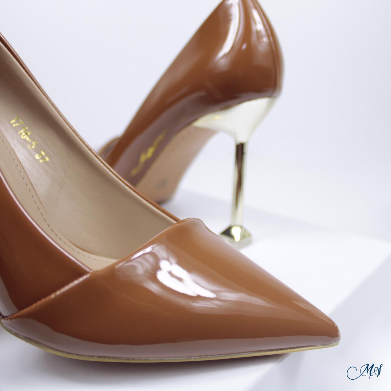 ZAPATOS DE VESTIR MUJER MARGLO SHOES MARRÓN STILETTOS M13 - 5