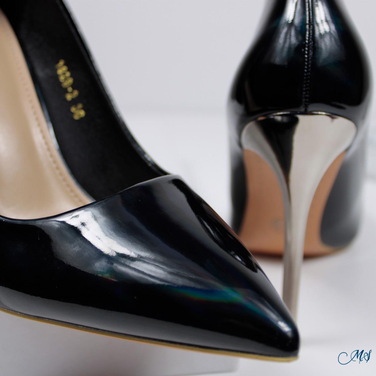 ZAPATOS DE VESTIR MUJER MARGLO SHOES NEGRO STILETTOS M19 - 4
