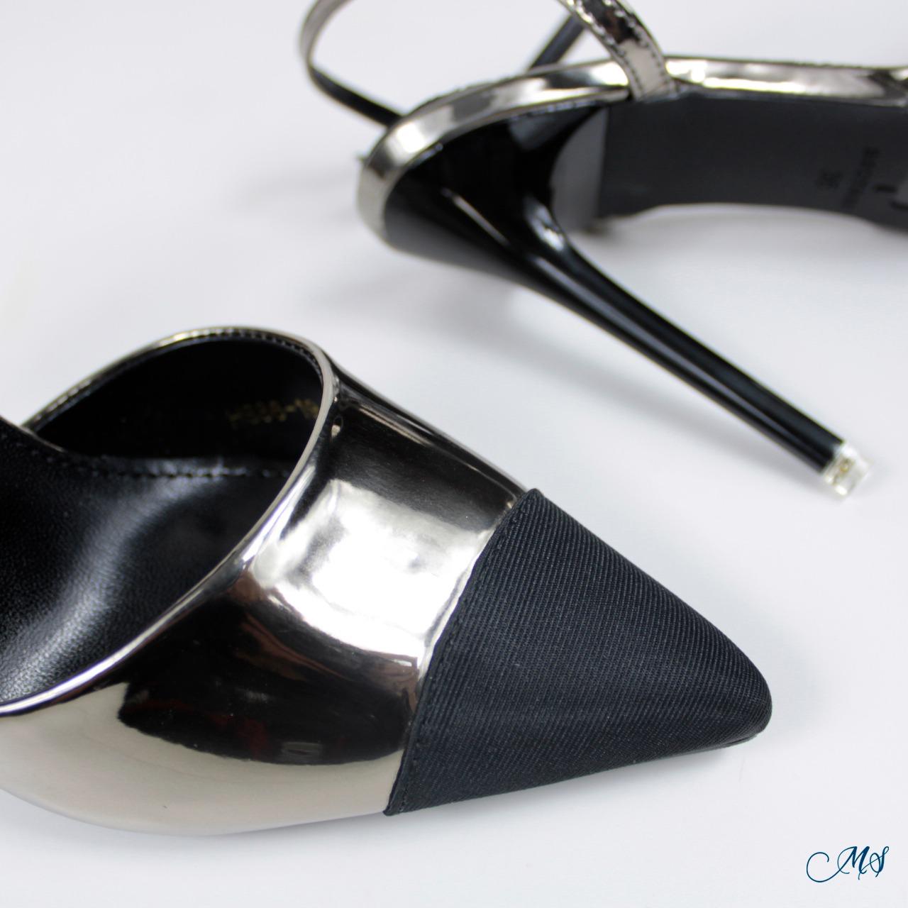 ZAPATOS DE VESTIR MUJER MARGLO SHOES PLATA STILETTOS M34 - 4