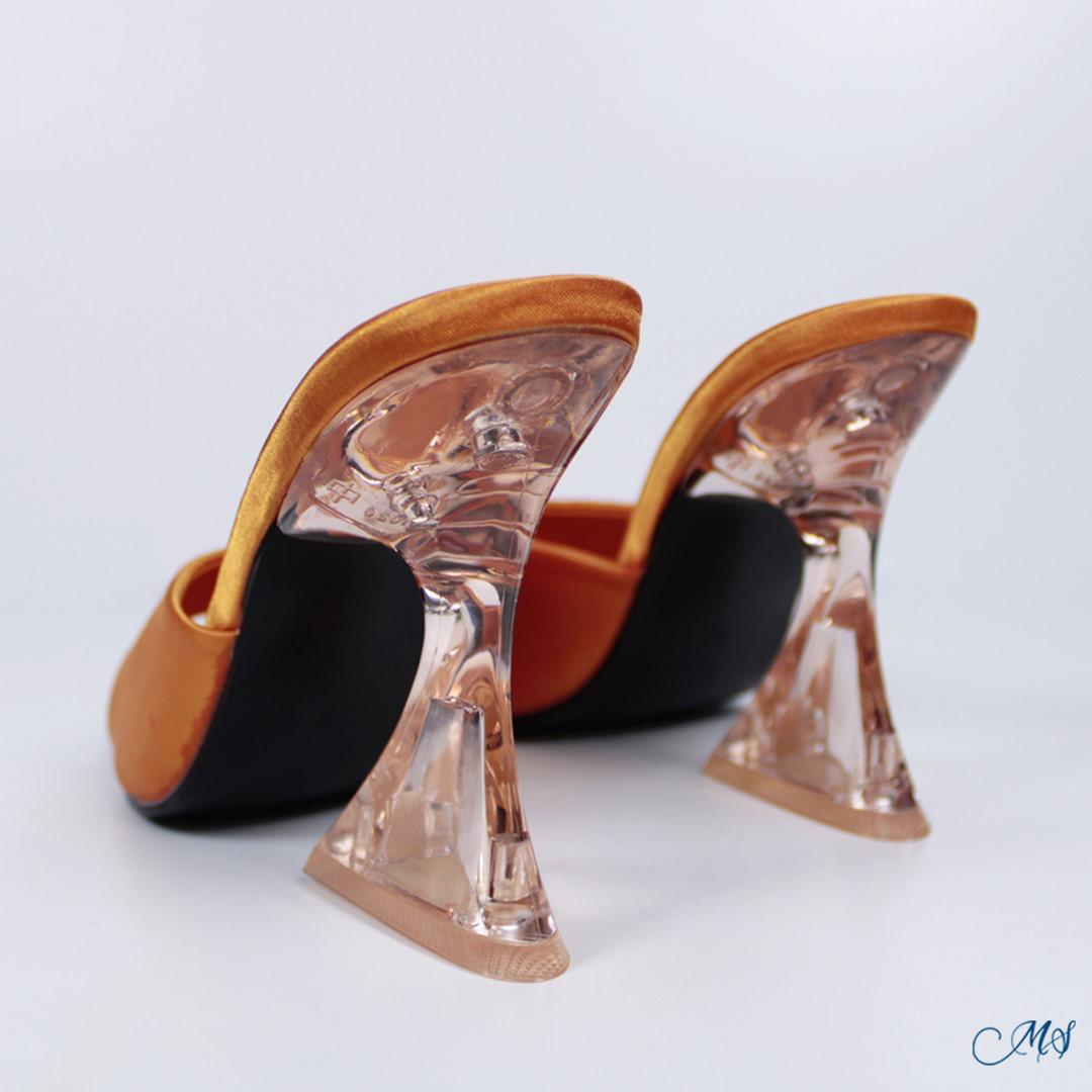 SANDALIAS MUJER MARGLO SHOES ANARANJADO M40 - 3