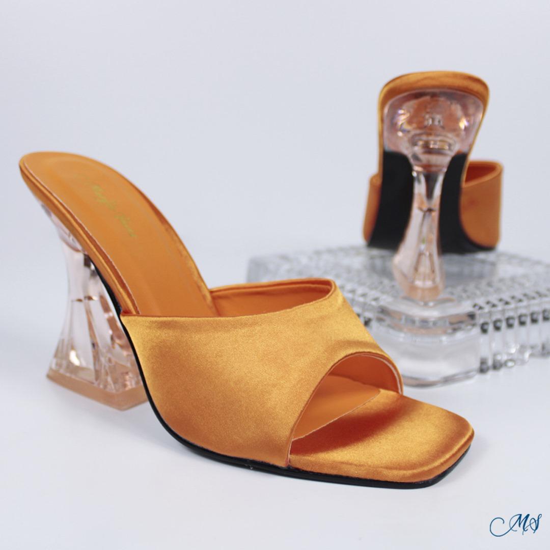SANDALIAS MUJER MARGLO SHOES ANARANJADO M40 - 4