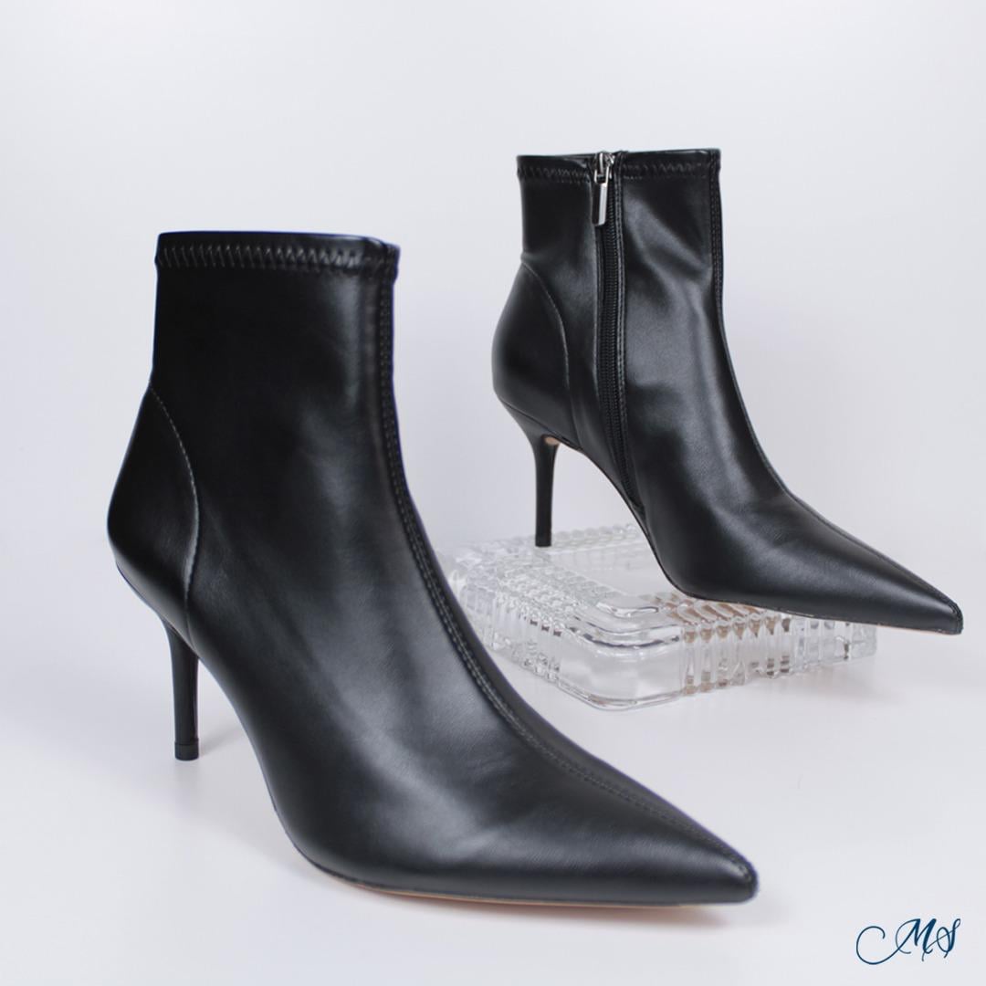 BOTINES DE MUJER M46 COLOR NEGRO - 1