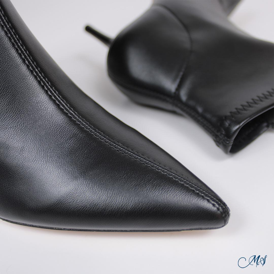 BOTINES DE MUJER M46 COLOR NEGRO - 4