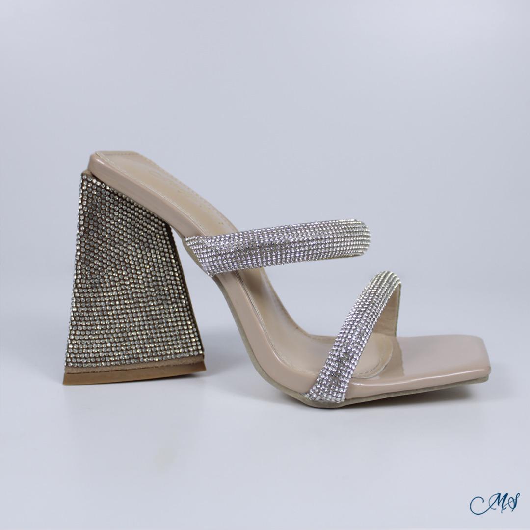 SANDALIAS MUJER MARGLO SHOES BRILLOS M54 - 1