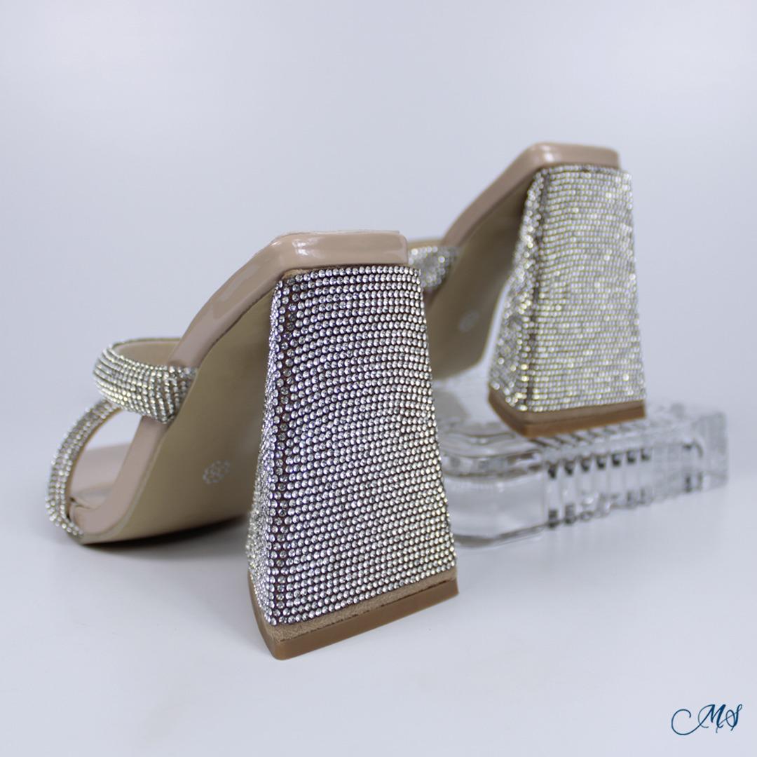 SANDALIAS MUJER MARGLO SHOES BRILLOS M54 - 3