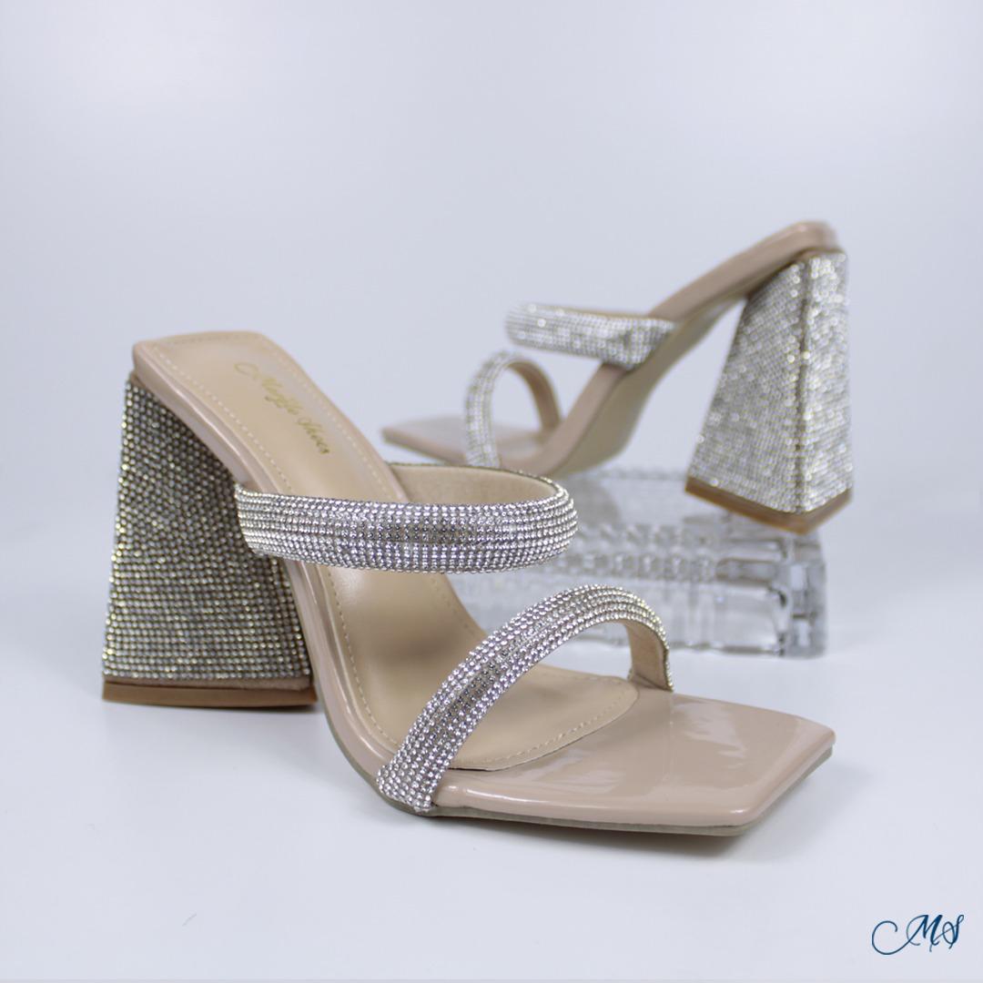 SANDALIAS MUJER MARGLO SHOES BRILLOS M54 - 5
