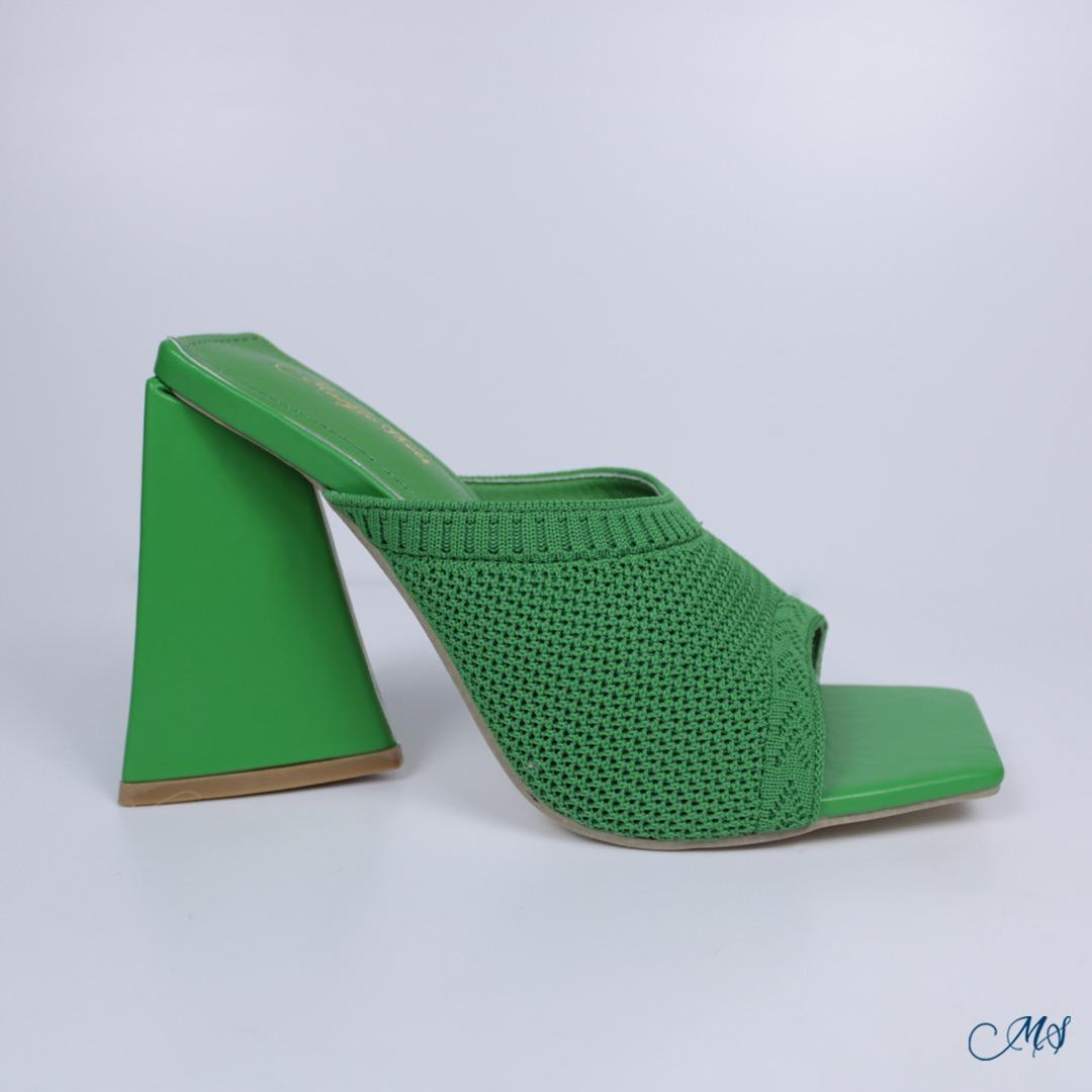 SANDALIAS MUJER MARGLO SHOES VERDE ALTAS M55 - 1