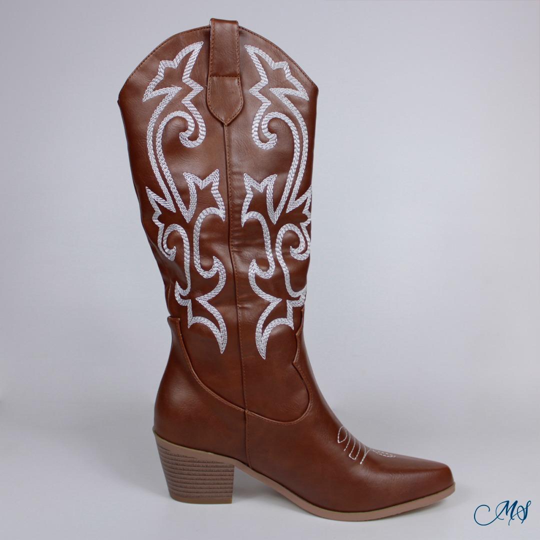 BOTAS ALTAS MUJER MARRÓN M60 - 1