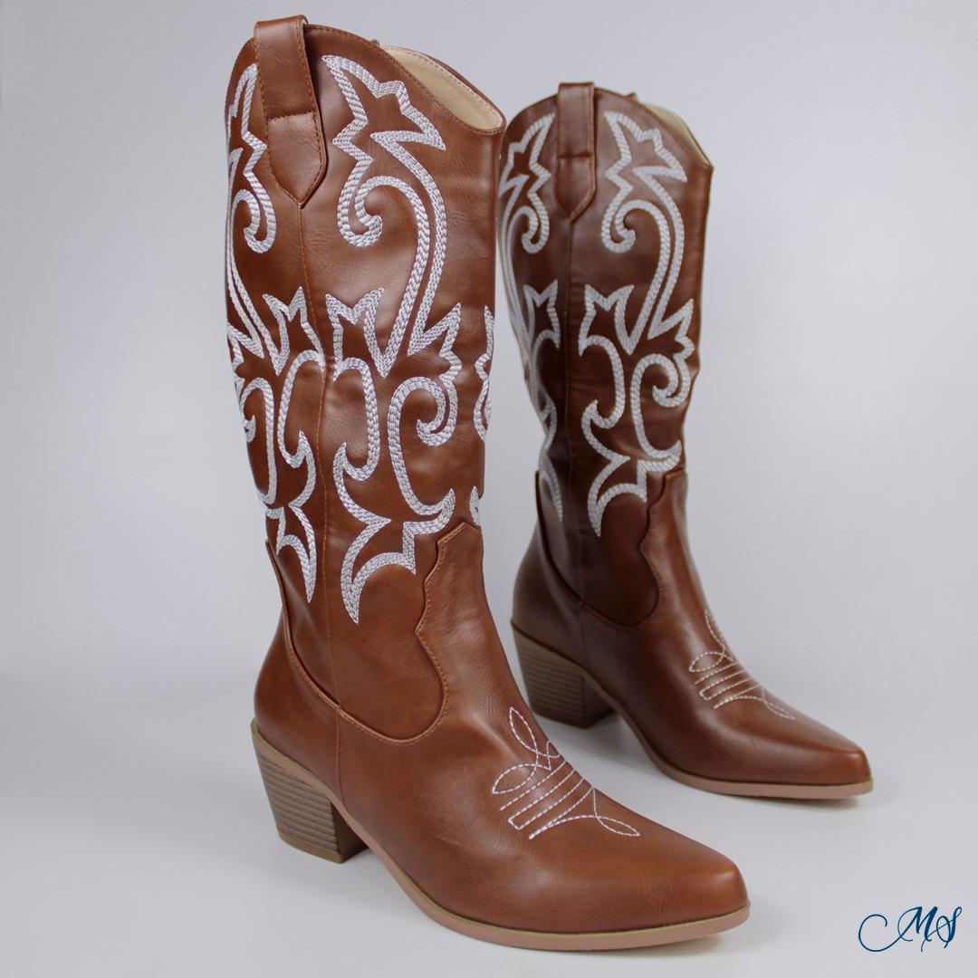 BOTAS ALTAS MUJER MARRÓN M60 - 6