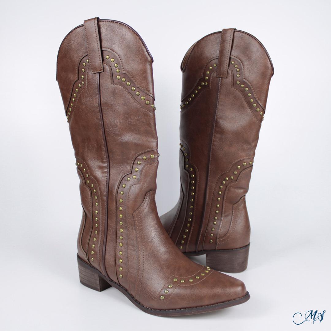 BOTAS ALTAS MUJER MARRÓN M66 - 3
