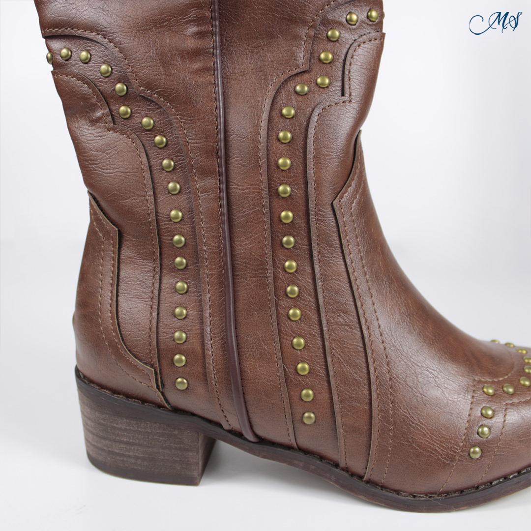 BOTAS ALTAS MUJER MARRÓN M66 - 5