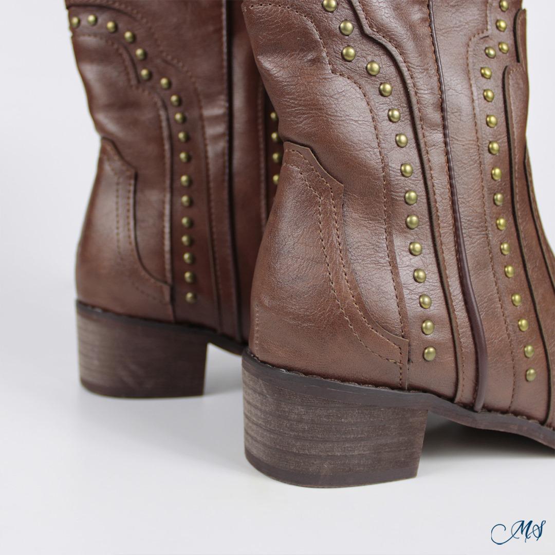 BOTAS ALTAS MUJER MARRÓN M66 - 7