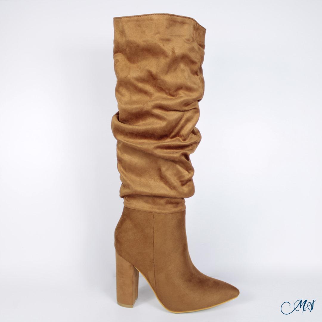 BOTAS ALTAS MUJER CAMEL M69 - 2