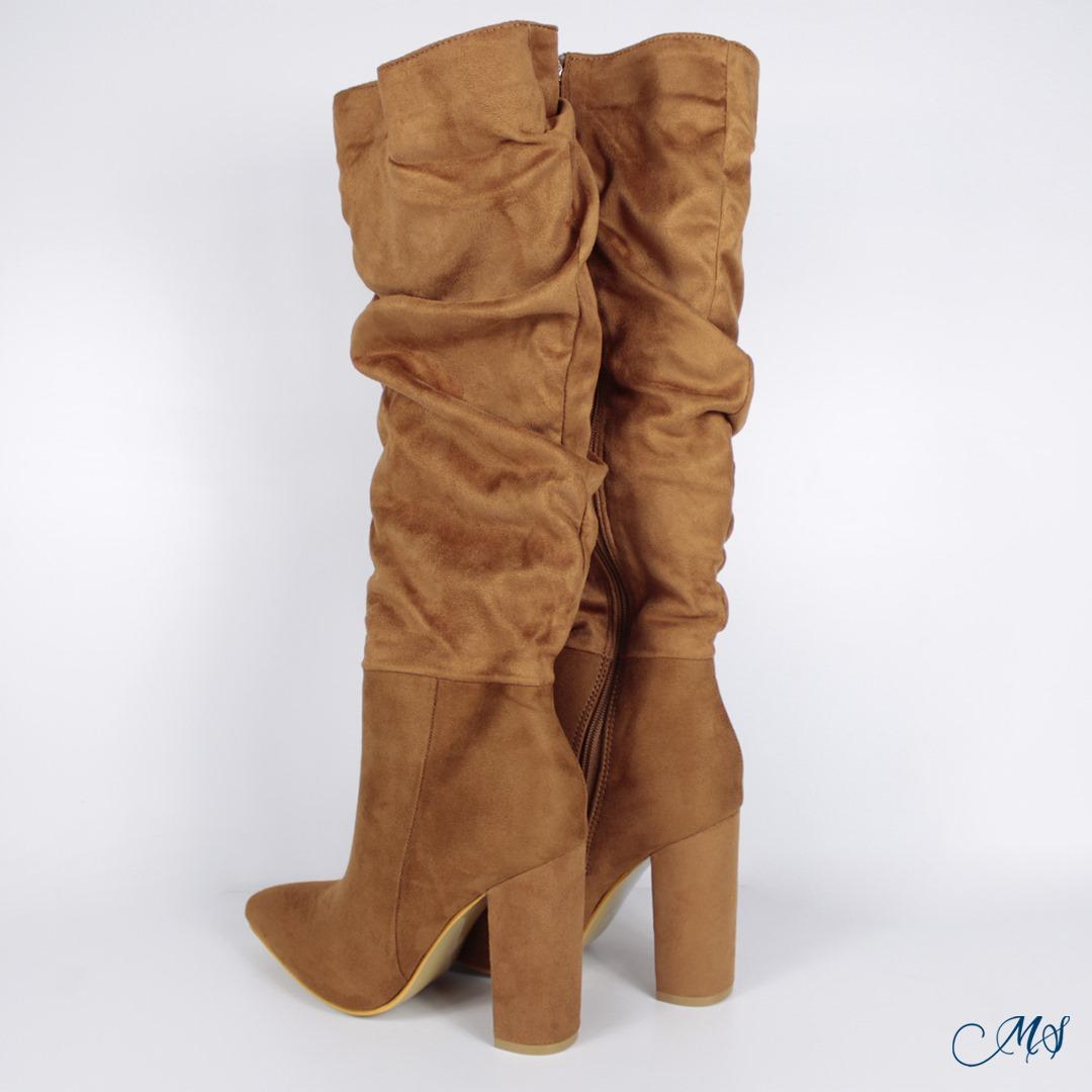 BOTAS ALTAS MUJER CAMEL M69 - 4
