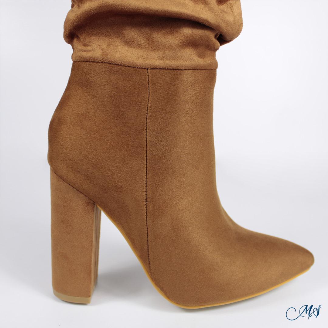 BOTAS ALTAS MUJER CAMEL M69 - 5
