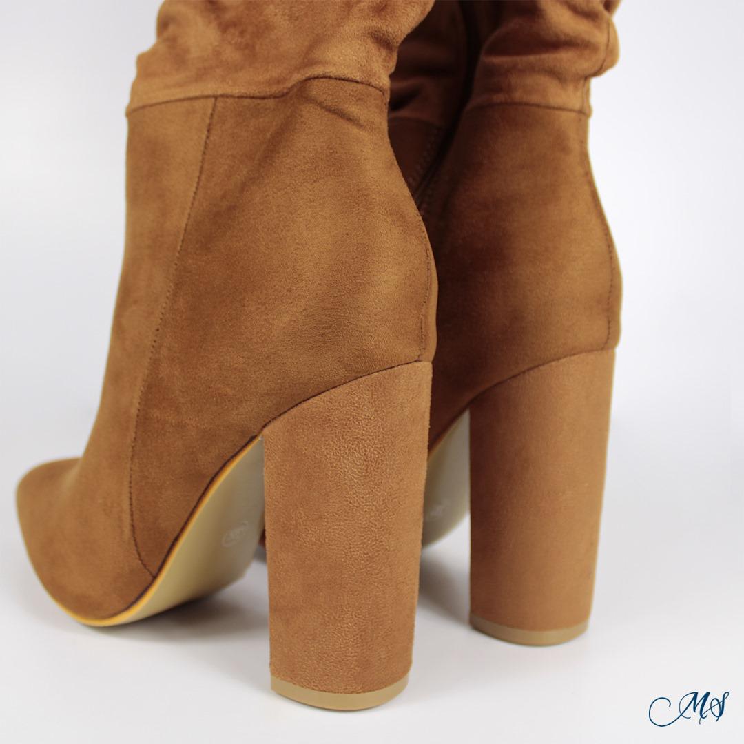 BOTAS ALTAS MUJER CAMEL M69 - 6