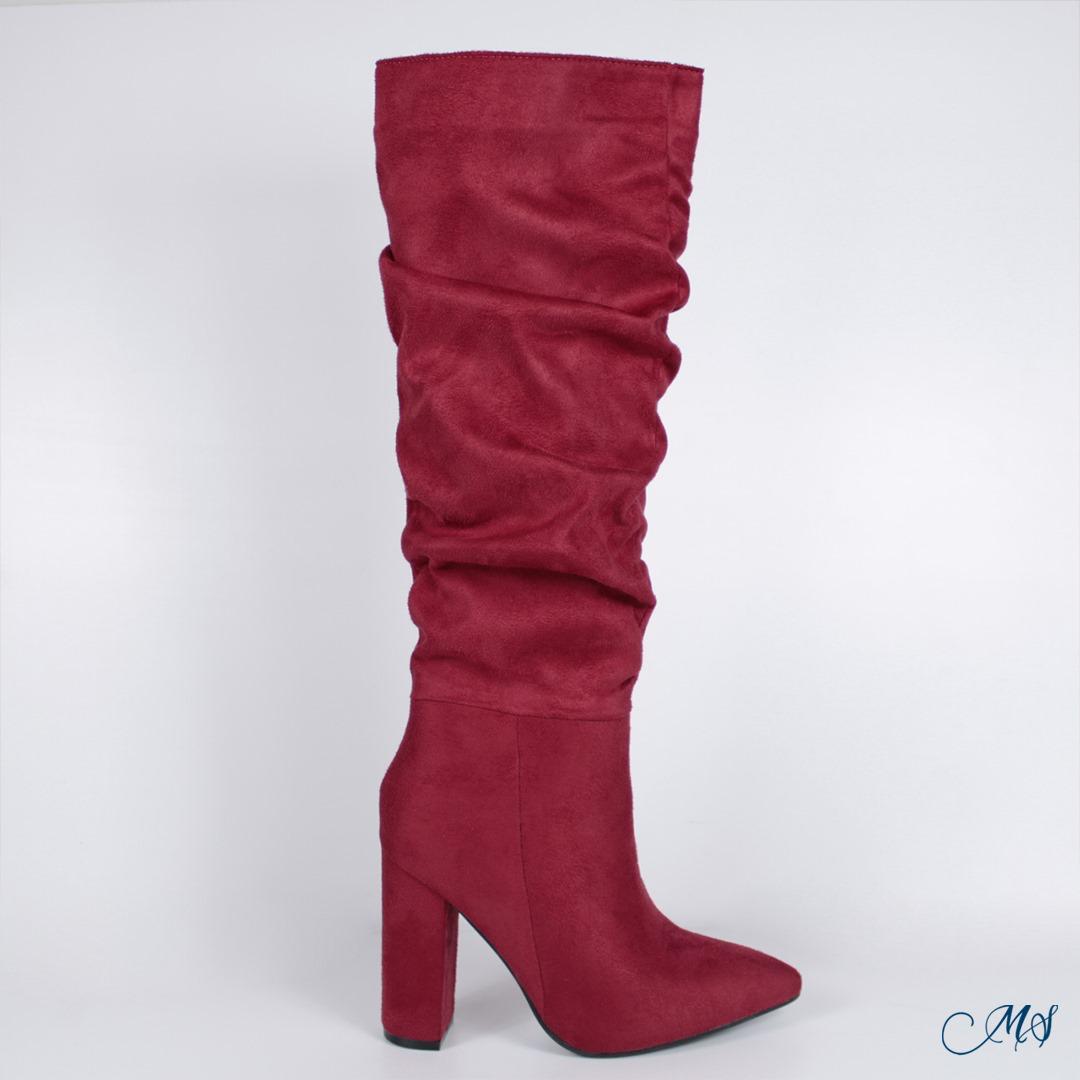 BOTAS ALTAS MUJER ROJO M69 - 2
