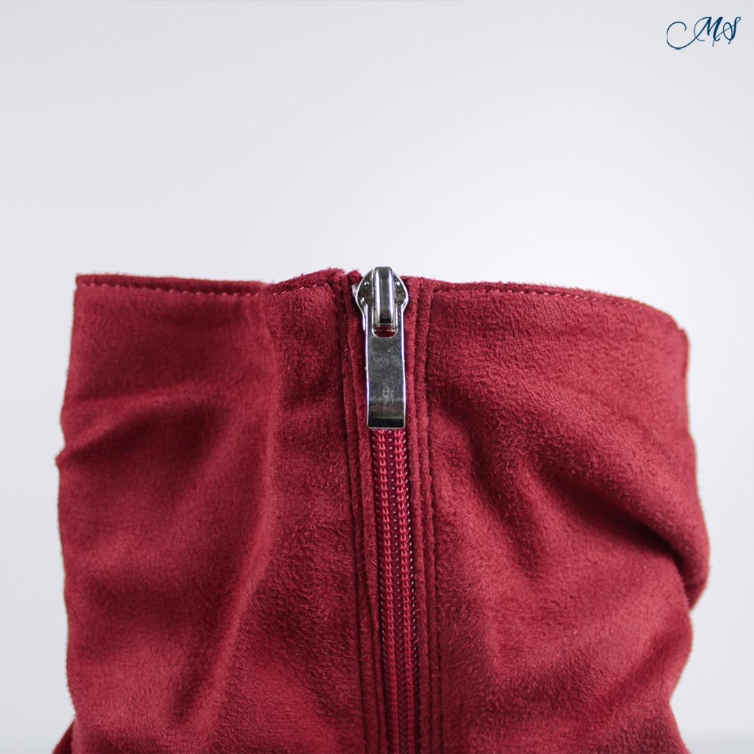 BOTAS ALTAS MUJER ROJO M69 - 7