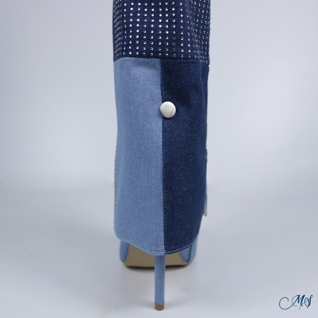 BOTAS ALTAS MUJER DENIM M74 - 5