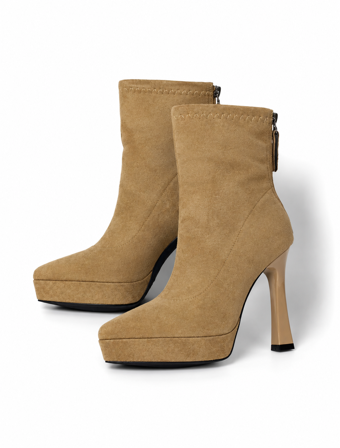 BOTINES MUJER MARGLO SHOES KHAKI 01 - 5