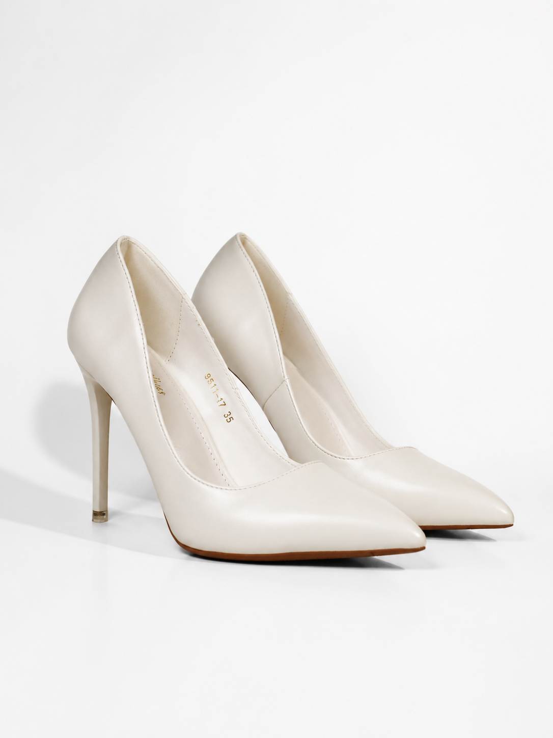 STILETTOS MUJER M49 BLANCO - 1