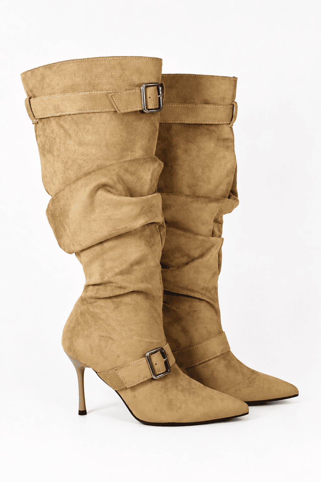 BOTAS LARGAS GAMUZA M78 KHAKI - 1