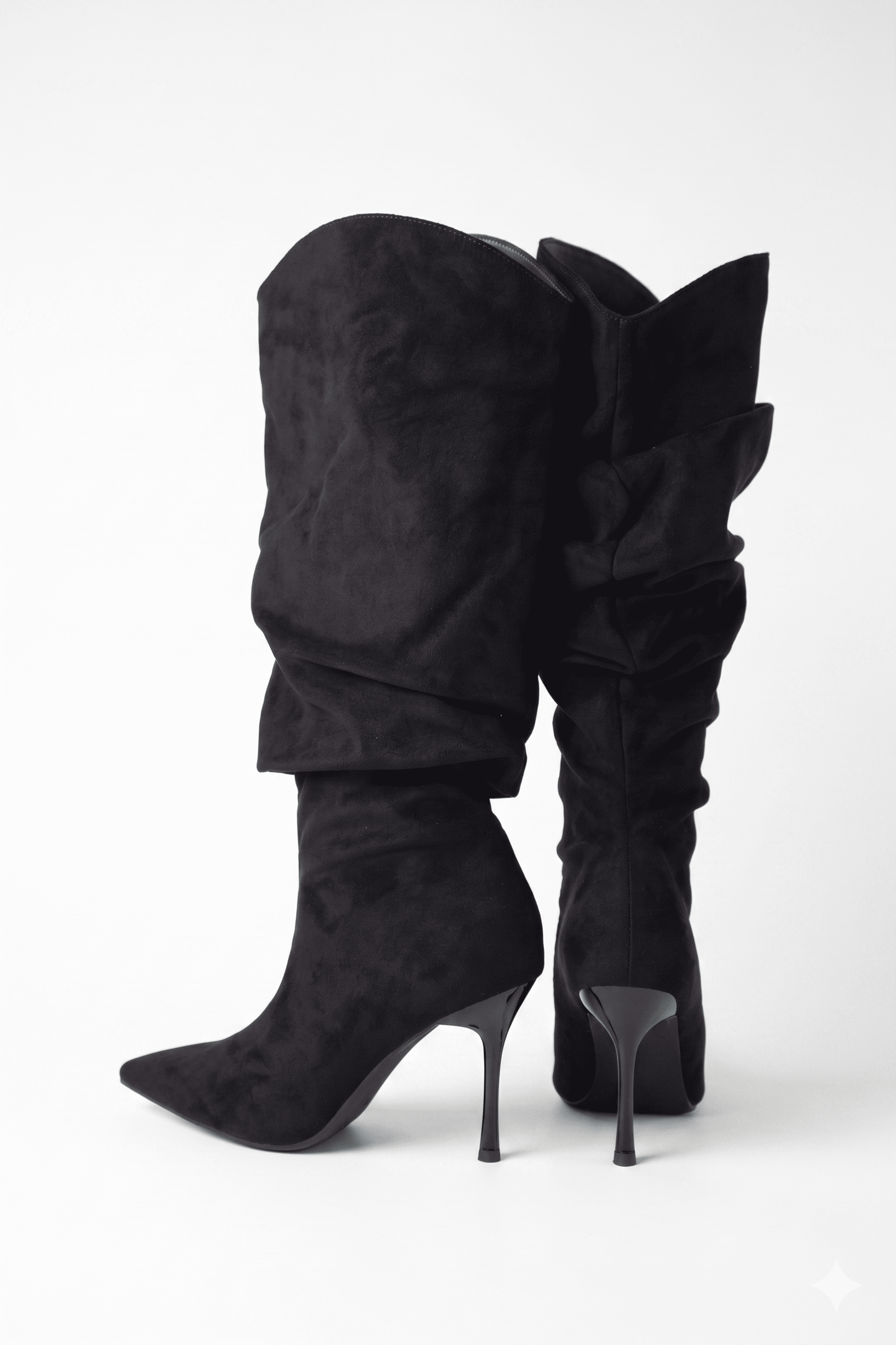BOTAS LARGAS GAMUZA M79 NEGRO - 6