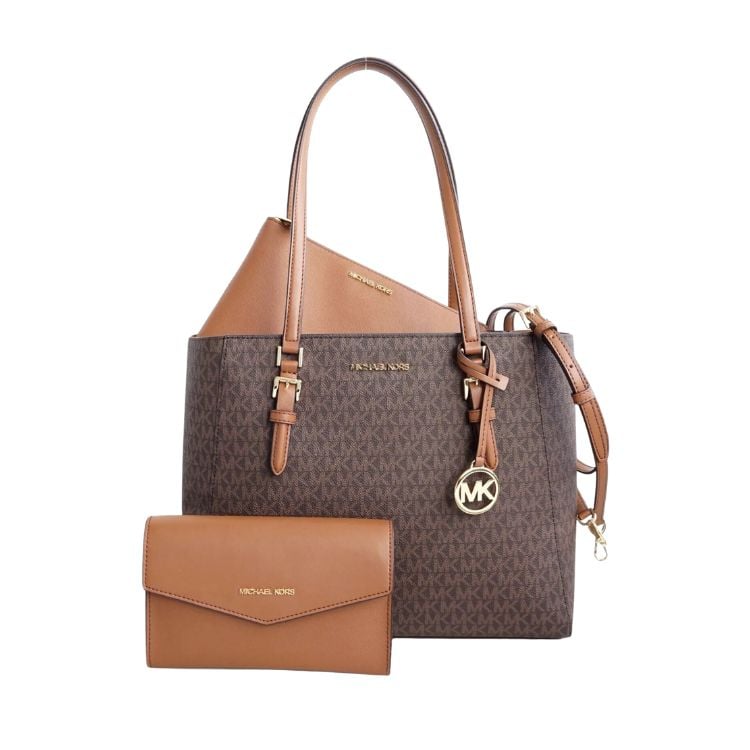 CARTERA TOTE CHARLOTTE LARGE LOGO MICHAEL KORS PARA MUJER - 1