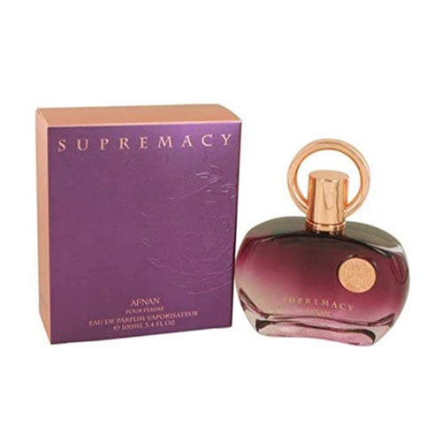 PERFUME AFNAN SUPREMACY PURPLE PARA MUJER  3.4 OZ. EDP SP - 1