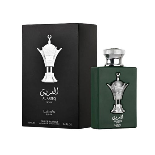 PERFUME LATTAFA PRIDE AL AREEQ SILVER PARA HOMBRE 3.4 OZ EDP SP - 1