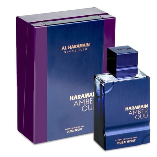 PERFUME AL HARAMAIN AMBER OUD NIGHT DUBAI UNISEX 2.5 OZ EXTRAIT DE PARFUM - 1