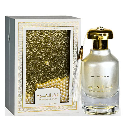 PERFUME ARD AL ZAAFARAN FAKHAR AL OUD THE WHITE PARA HOMBRE OUD 3.4 OZ EDP SP - 1