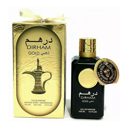 PERFUME ARD AL ZAAFARAN DIRHAM GOLD UNISEX 3.4 OZ EDP SP - 1