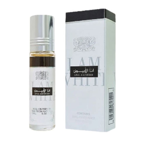 PERFUME ARD AL ZAAFARAN ANA ABIYEDH ROLL ON PARA MUJER 0.34 OZ - 1