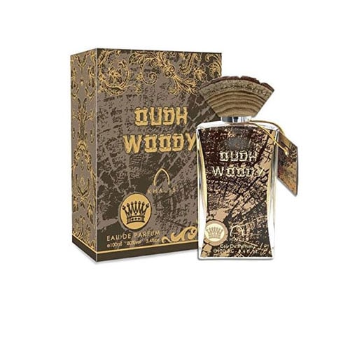 PERFUME KHALIS OUDH WOODY 3.4 OZ EDP SP - 1