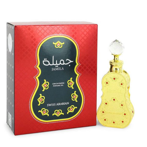 PERFUME SWISS ARABIAN JAMILA CONCENTRATION PARA MUJER PERFUME OIL 0.5 OZ - 1