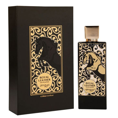 PERFUME ZIMAYA 'ROYAL LEATHER' UNISEX 3.4 OZ EDP SP - 1