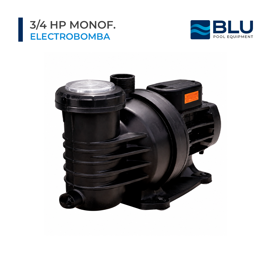 ELECTROBOMBA DE 3/4HP MONOF. BLU - 1