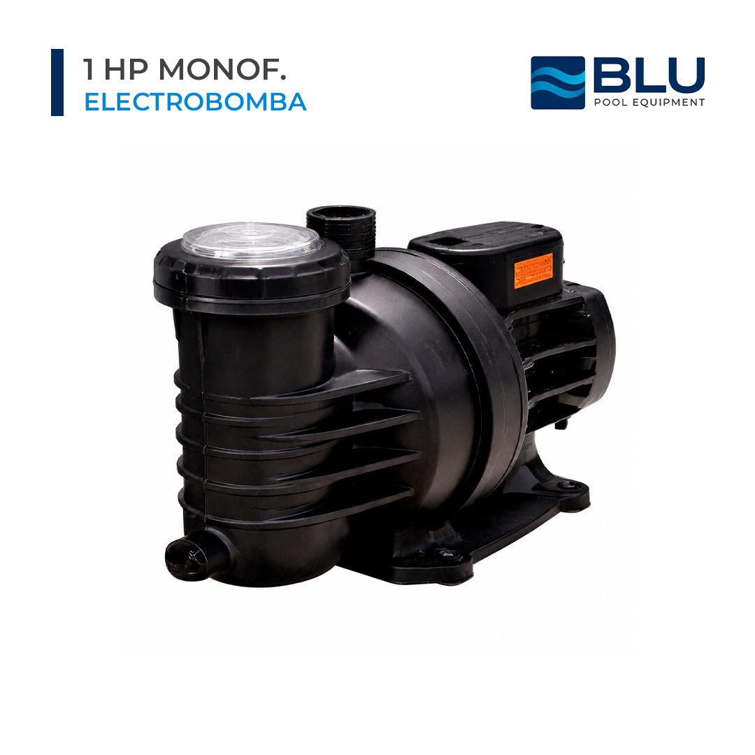 ELECTROBOMBA DE 1HP MONOF. BLU - 1
