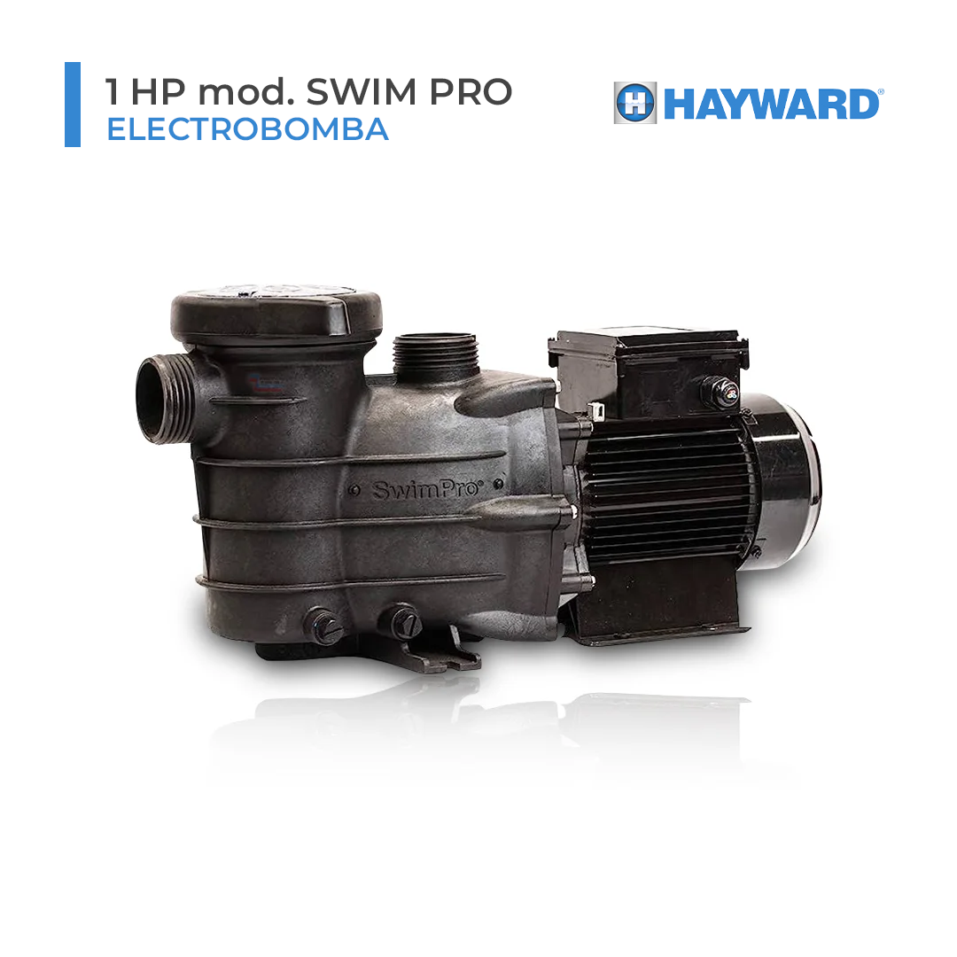 ELECTROBOMBA HAYWARD DE 1HP MOD. SWIM PRO MONO - 1