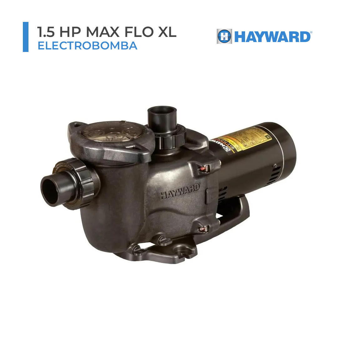 ELECTROBOMBA HAYWARD DE 1.5 HP MAX FLO XL - 1
