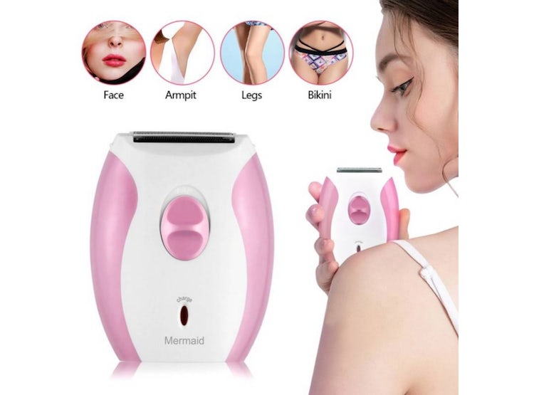 DEPILADORA CORPORAL ELIMINADORA DE VELLO RECARGABLE - 1