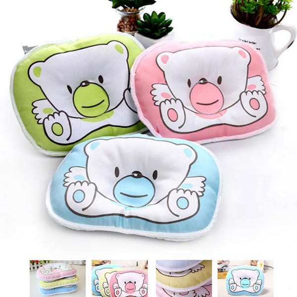 ALMOHADA DE BEBÉ ANTI CABEZA PLANA PARA RECIÉN NACIDO - 2