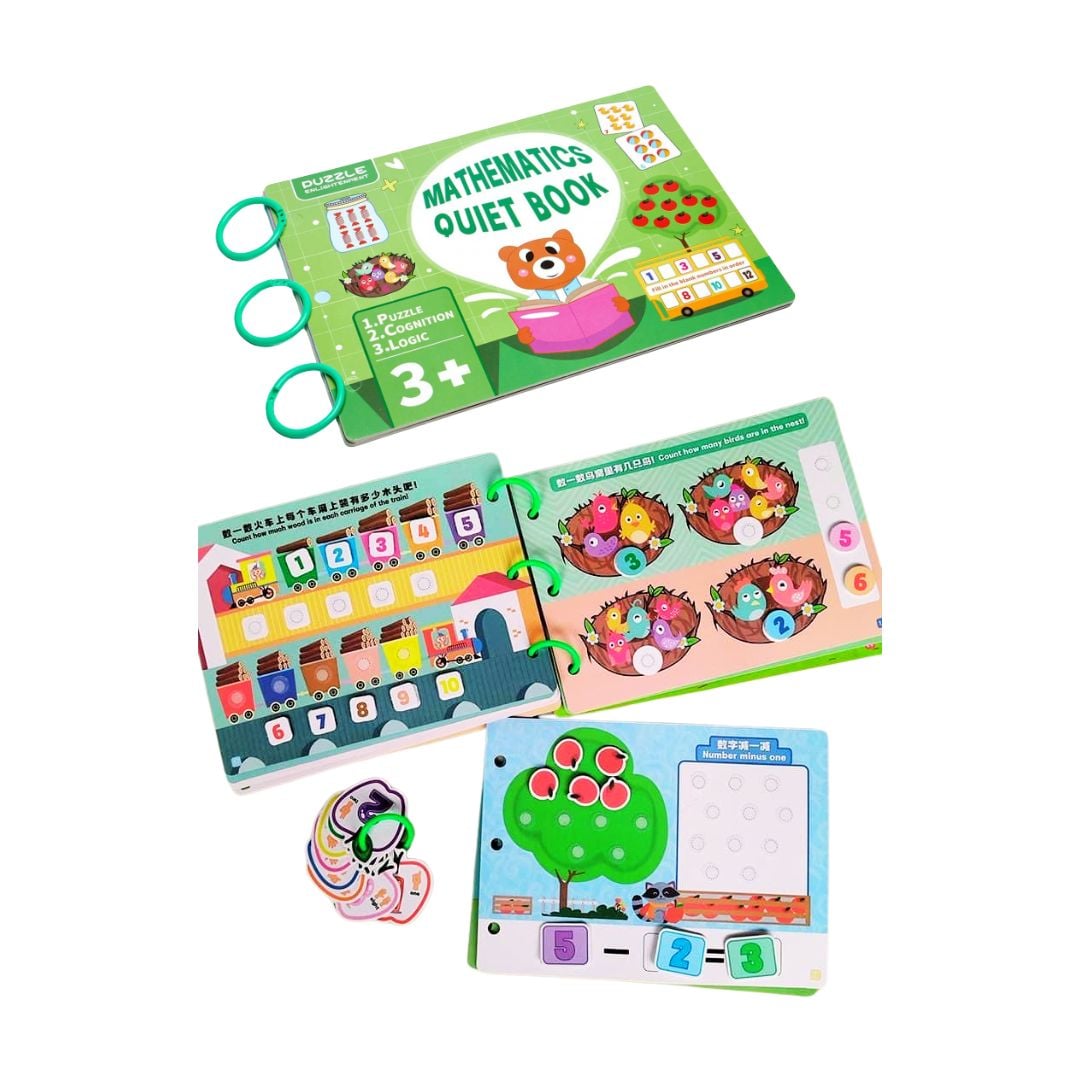 LIBRO OSITO MONTESSORI DE MATEMÁTICAS PARA PREESCOLAR - 1