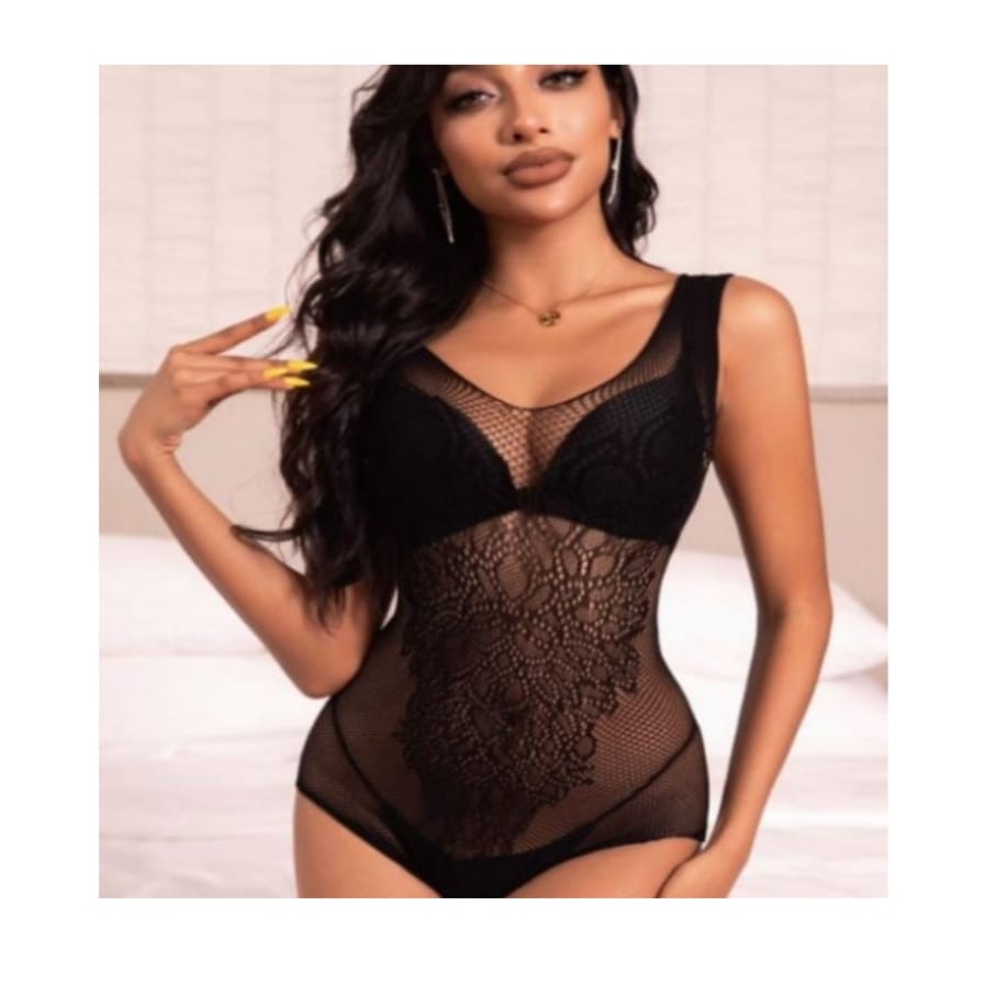BODY ELEGANTE CON BORDADO PARA DAMA - 1